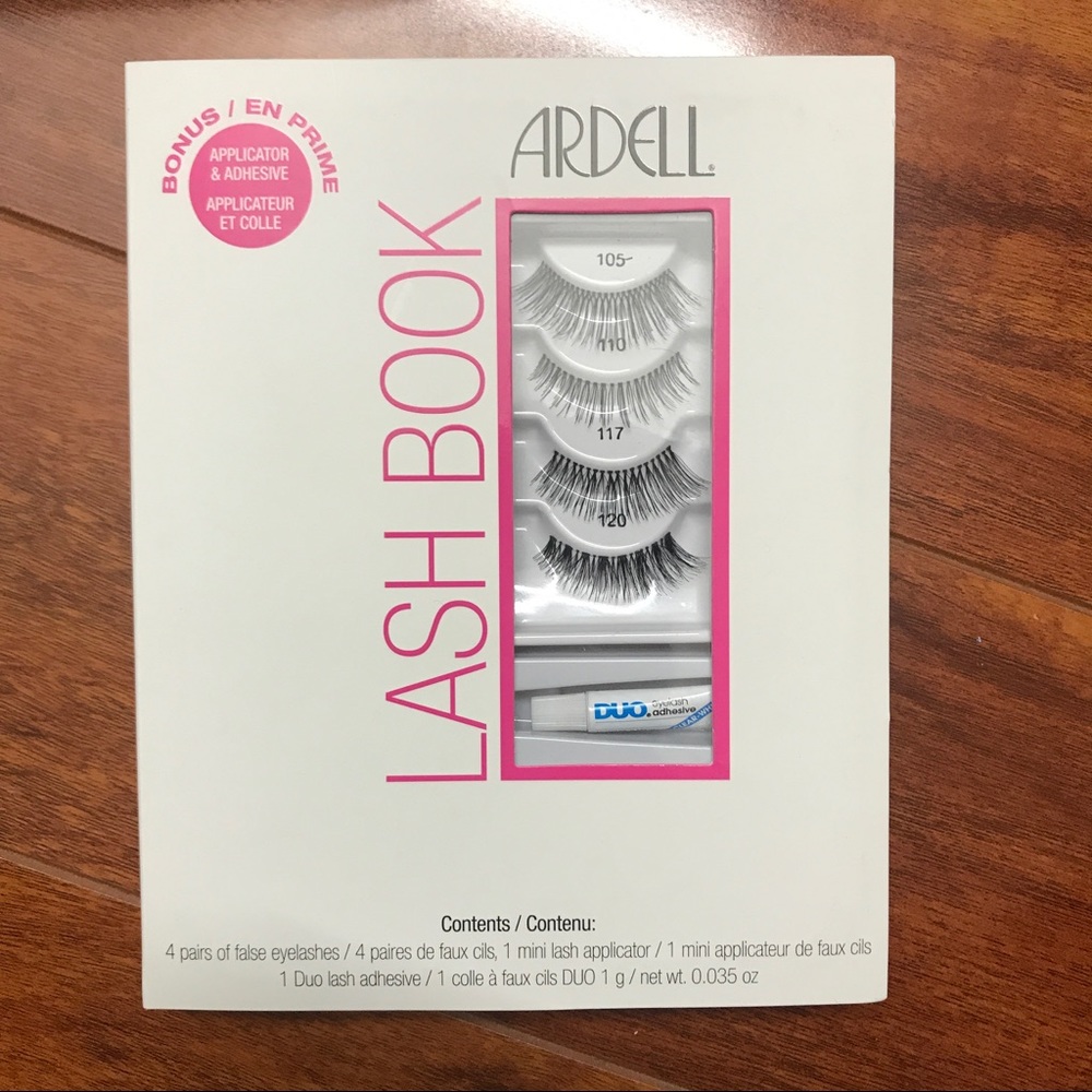 Ardell lash book lashbook four false lashes set